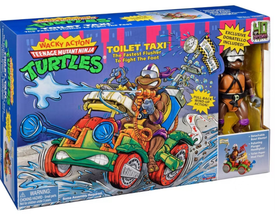 Tmnt Classic Toliet Taxi