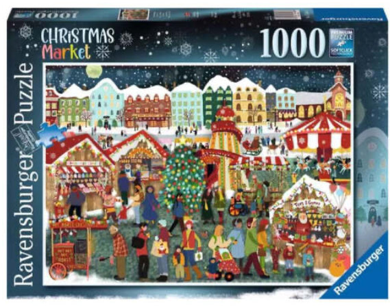 PUZZLE 1000PC CHRISTMAS MARKET