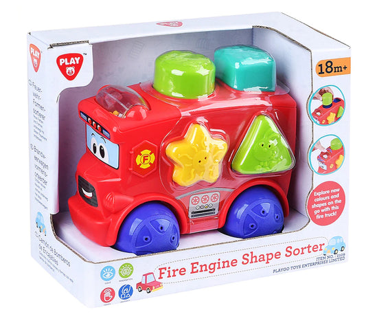 PLAYGO FIRE ENGINE SHAPE SORTER