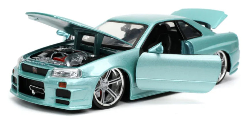 D/C 1:24 F&F NISSAN SKYLINE GT-R R34