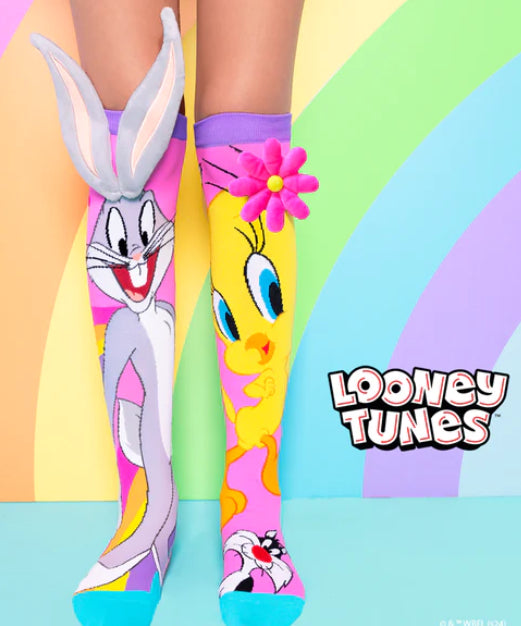 MADMIA SOCKS TOD TWEETY & BUGS BUNNY