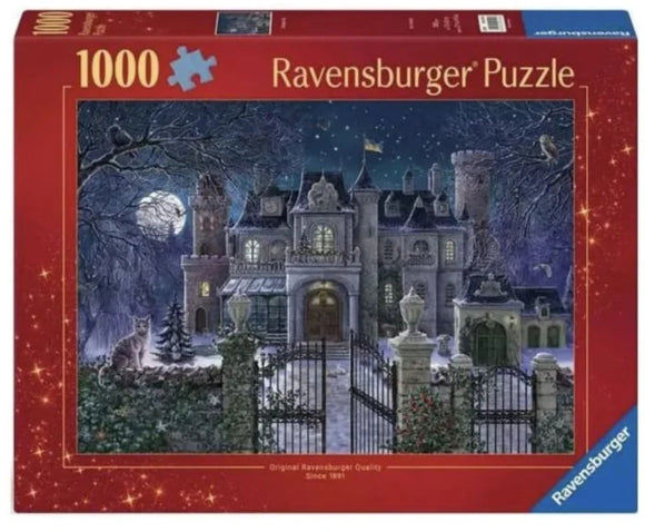 PUZZLE 1000PC CHRISTMAS VILLA