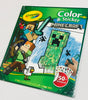 CRAYOLA COLOR & STICKER BOOK MINECRAFT