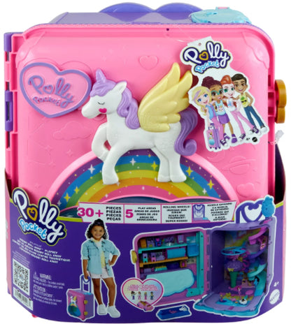 POLLY POCKET RESORT ROLL AWAY PLAYSET