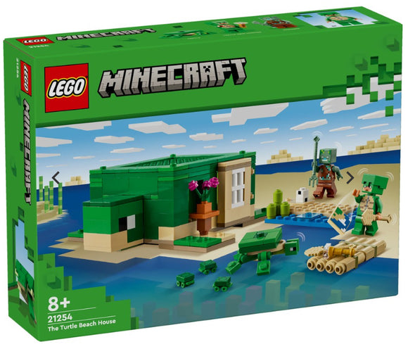 LEGO 21254 MINECRAFT TURTLE BEACH HOUSE