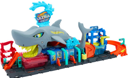 H/W Ultra Shark Car Wash Playset