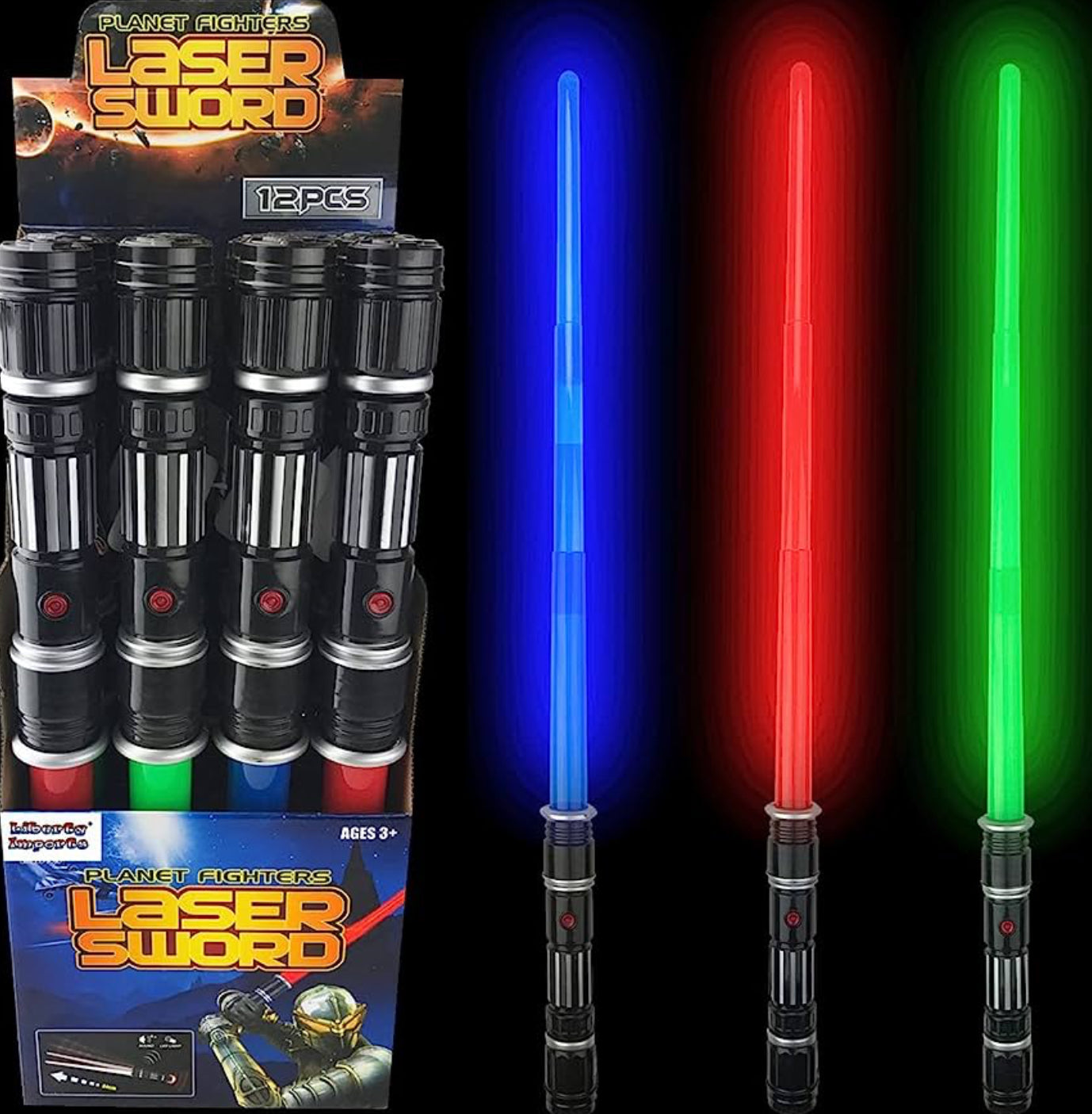 LASER SWORD L&S RETRACTABLE AST