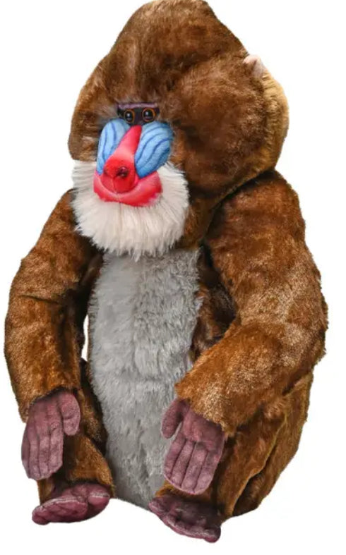 WILD ARTIST PLUSH MANDRILL