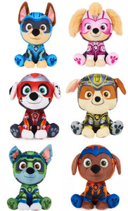 PAW PATROL BASIC MIGHTY MOVIE PLUSH AST