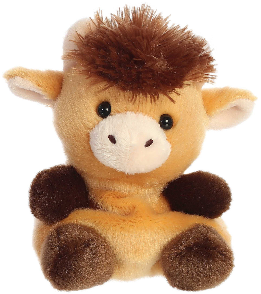 PLUSH PALM PALS HIGHLAND COW