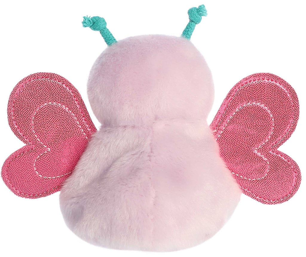 PLUSH PALM PALS PINK BUTTERFLY