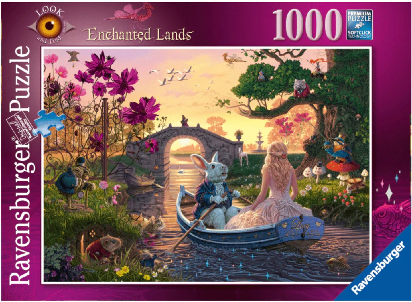 Puzzle 1000Pc Enchant Lands Look & Find