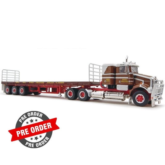 1:64 HIGHWAY HAYES HAULAGE FLATBED SEMI