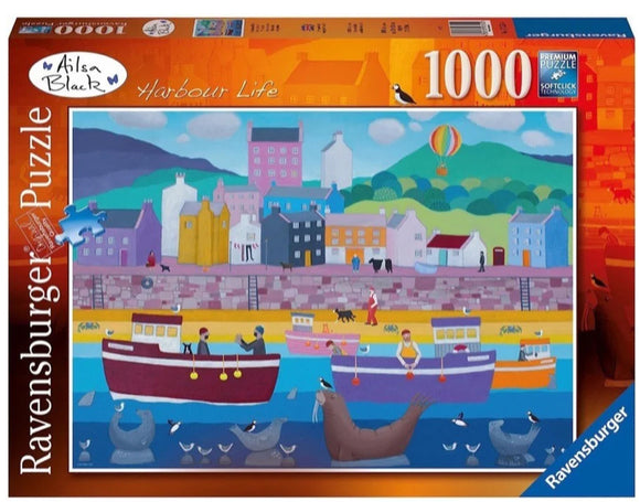 PUZZLE 1000PC HARBOUR LIFE