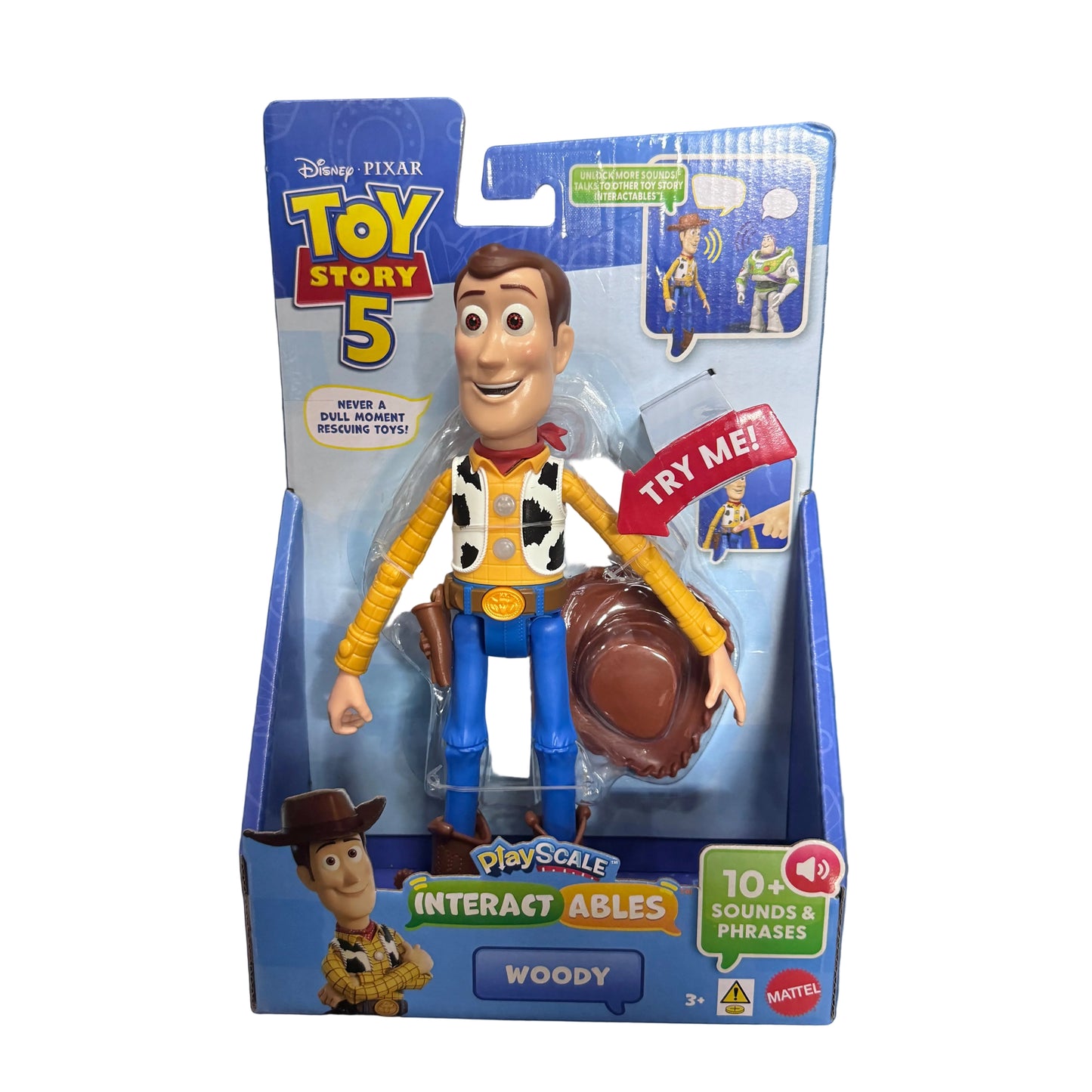 TOY STORY 5 INTERACTABLES FIGURE WOODY