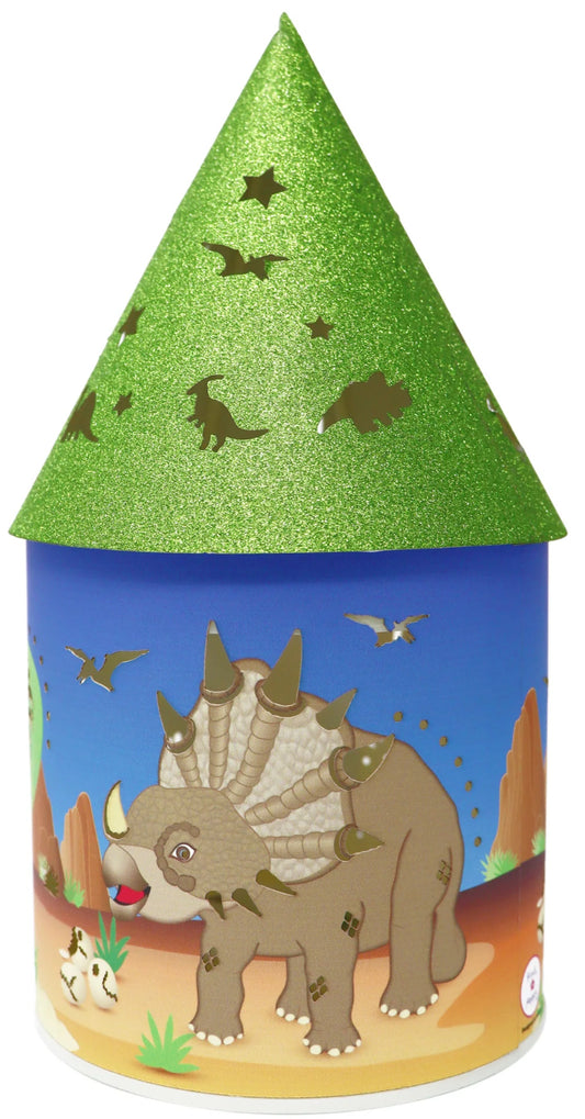 P/POP LED LANTERN DINOSAUR ADVENTURE