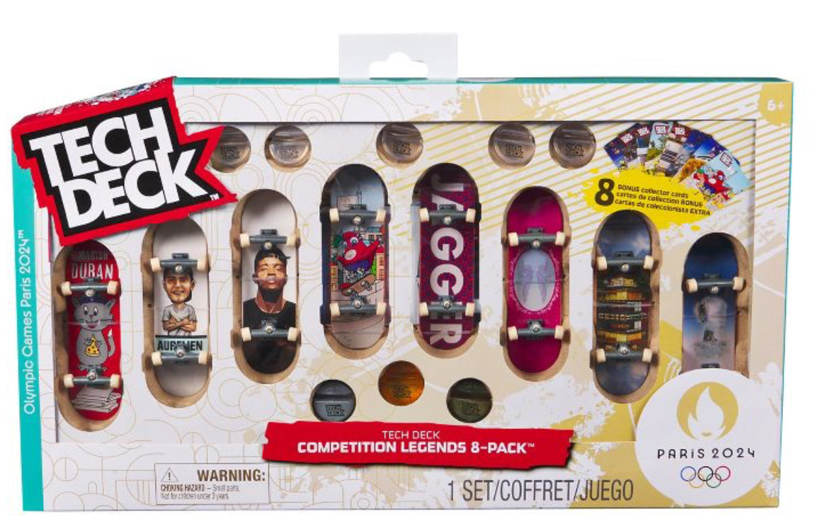 Tech Deck 96Mm Olympic 8 Board Pack