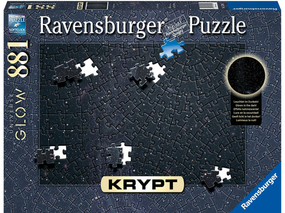 PUZZLE 881PC KRYPT UNIVERSE GLOW