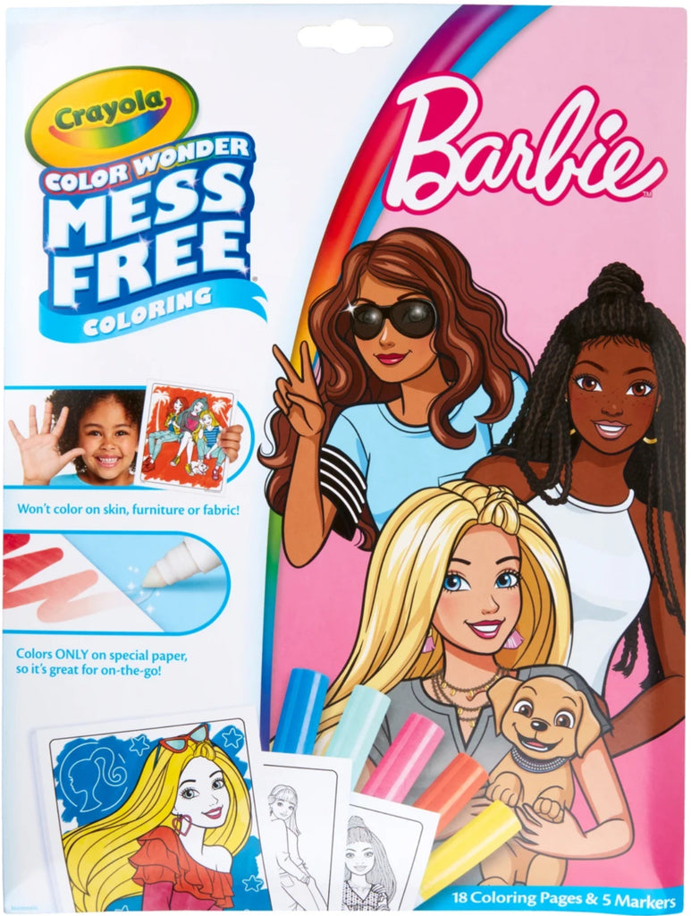 CRAYOLA COLOR WONDER FOLDALOPE BARBIE