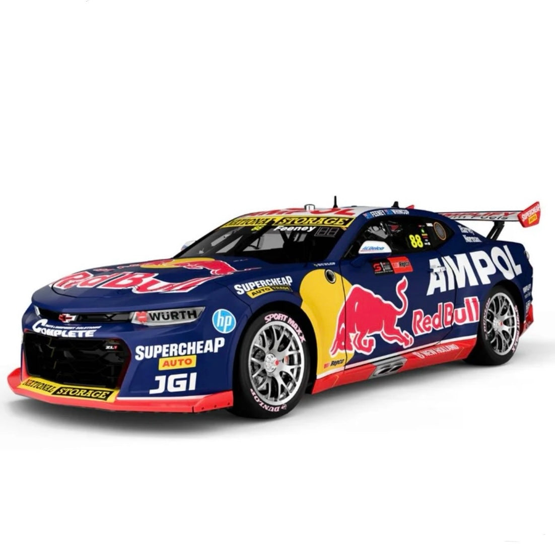 1:18 #88 RED BULL FEENEY/WHINCUP RUN UP