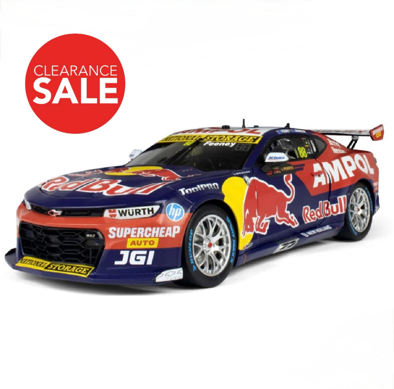 1:18 CAMARO #88 RED BULL S/DOWN VICTORY