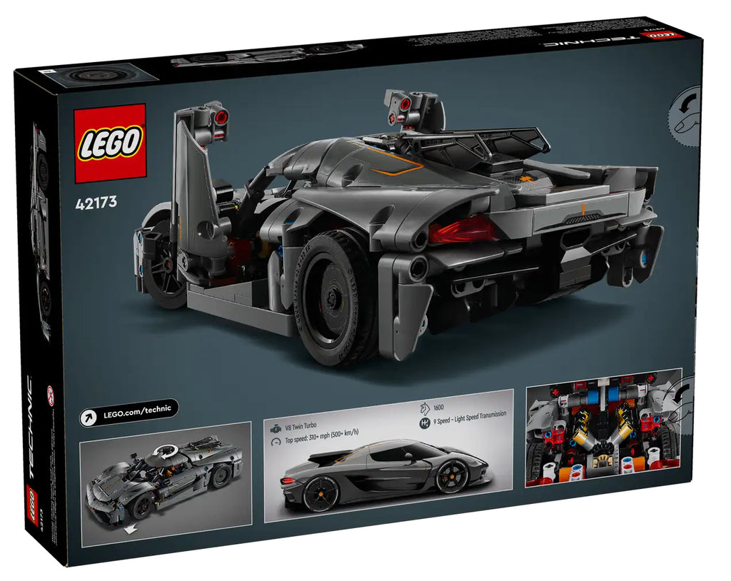 LEGO 42173 TECHNIC ABSOLUT GRAY HYPERCAR