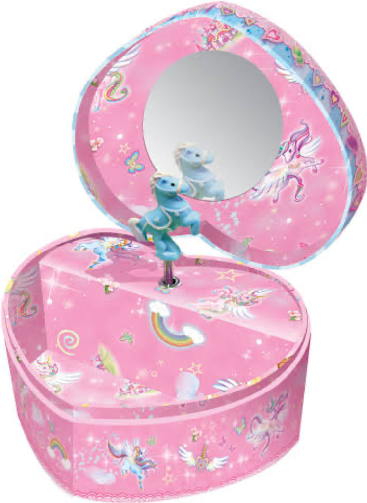 MUSIC JEWELRY BOX UNICORN