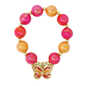 P/POP BCM127 VIBRANT BUTTERFLY BRACELET