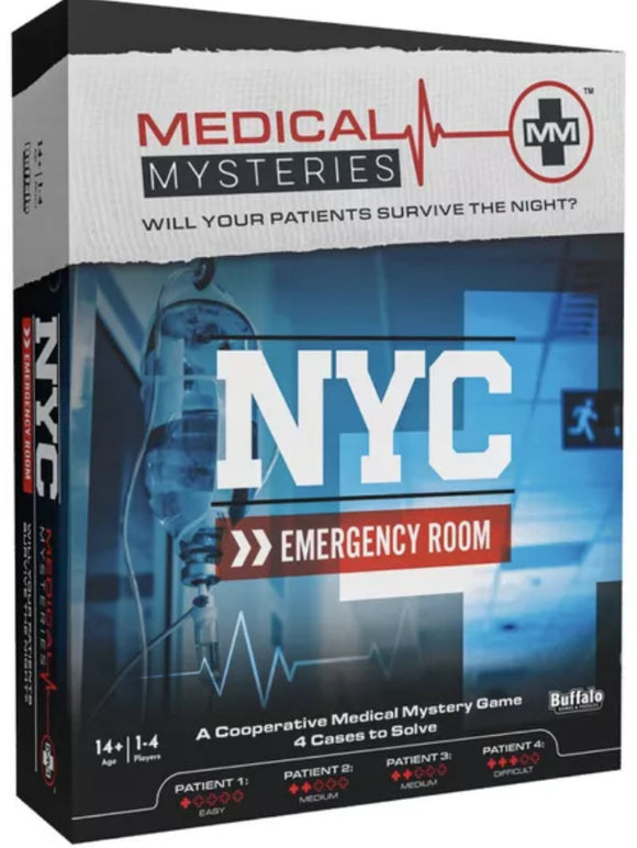 GAME MEDICAL MYSTERIES NY EMERGENCY ROOM