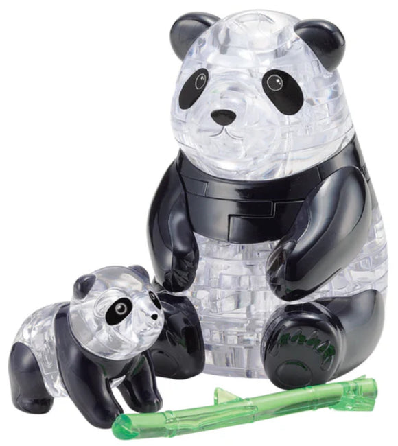 PUZZLE 3D CRYSTAL PANDA PAIR