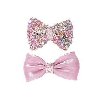 P/POP BOW HAIR CLIP AST