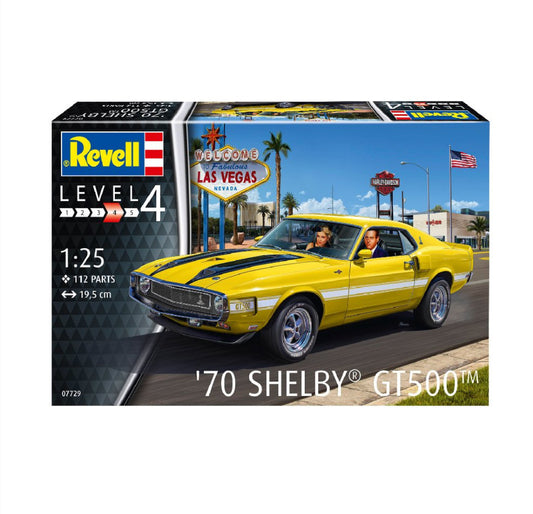 REVELL 1:25 70 SHELBY MUSTANG GT500