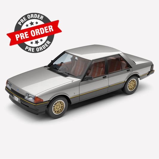 1:18 FORD XE FALCON ESP GREY / CHARCOAL