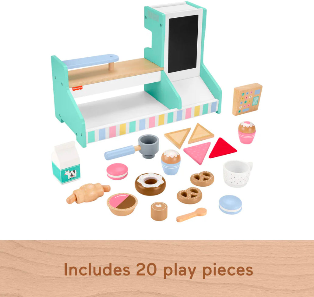 F/P WOODEN COFFEE SHOP SET