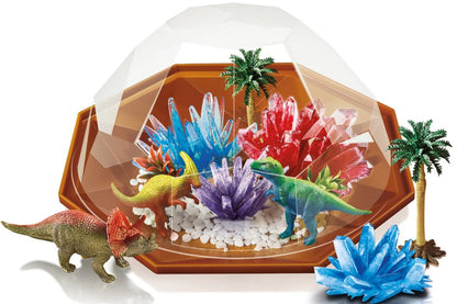 4M KIDZLABS DINOSUR CRYSTAL TERRARIUM