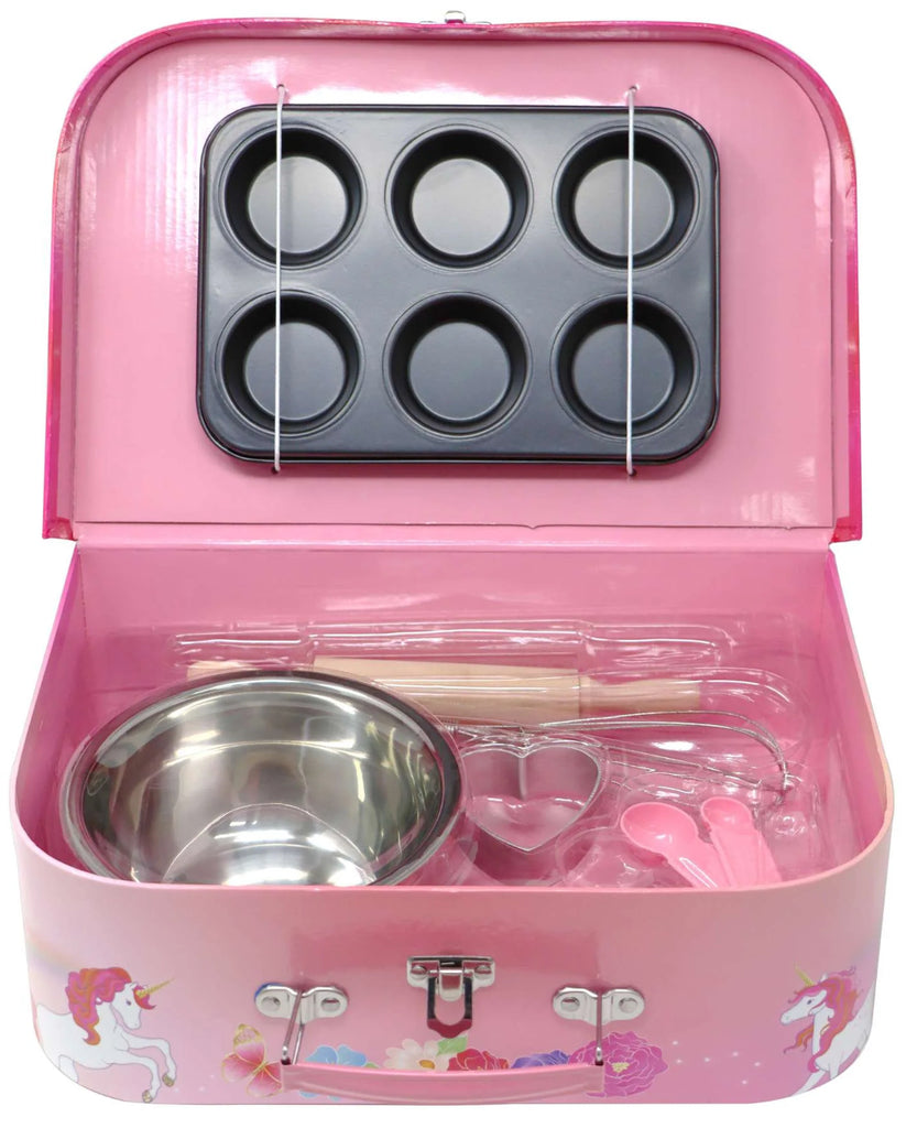 P/POP UNICORN BUTTERFLY 6PC BAKING SET