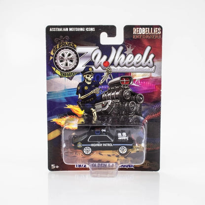 D/C OZ WHEELS RED BELLIES CARDED S1