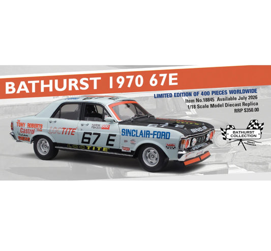 1:18 FORD XW FALCON 1970 BATHURST 67E