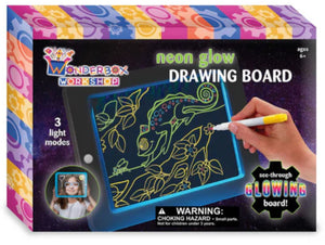 NEON GLOW DRAWING BOARD