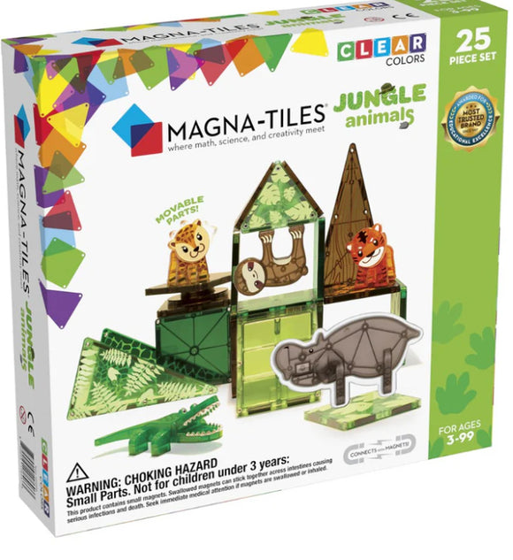 MAGNA TILES JUNGLE ANIMALS 25 PC