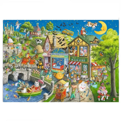 PUZZLE 1000PC MOTHER GOOSEVILLE