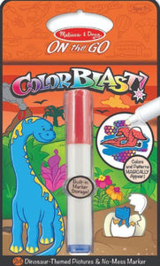 M&D ON THE GO COLOR BLAST DINOSAURS