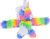 FURRY SNAP PALS RAINBOW UNICORN