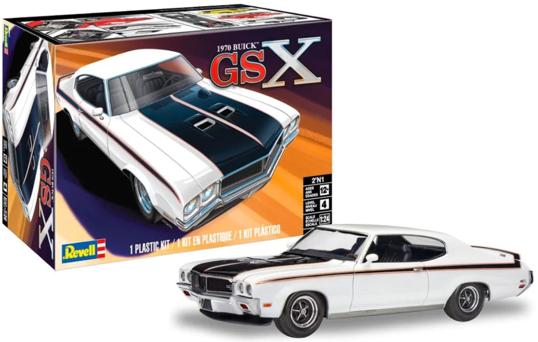 REVELL 1:24 1970 BUICK GSX 2 IN 1