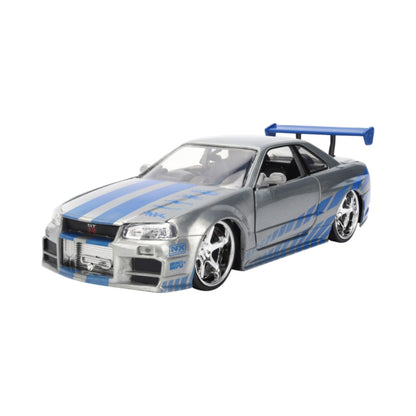 D/C 1:24 F&F BRIAN'S 2002 NISSAN SKYLINE