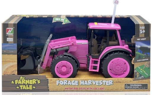 TRACTOR FORAGE HARVESTER PINK L&S