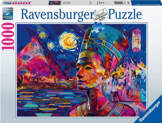 PUZZLE 1000PC NEFERTITI ON THE NILE NEW