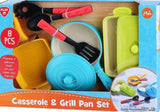 PLAYGO CASSEROLE & GRILL PAN SET