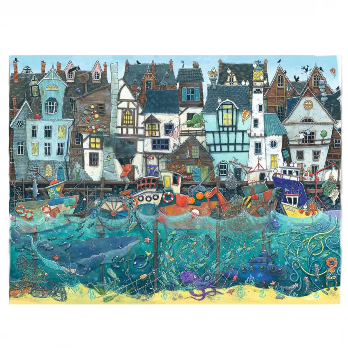 PUZZLE 1500PC HARBOUR OF WONDERS