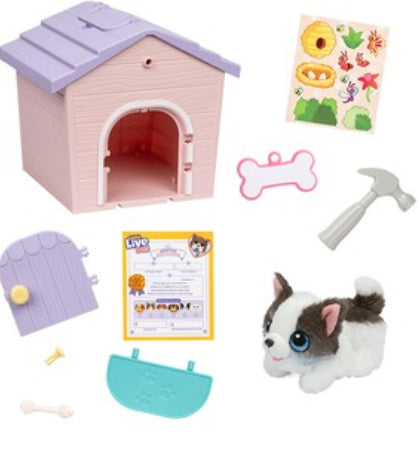 LITTLE LIVE PETS MINIS PUPPY'S HOME PURP